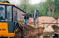 Construction area Fisherman's House in 1999