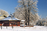 Cafe Pavillon im Winter